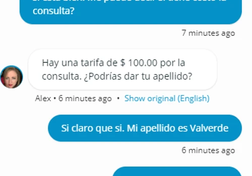 Smith.ai Live Chat offers real-time English-Spanish translation