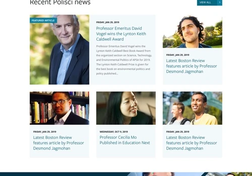 Drupal design & dev for UC Berkeley department