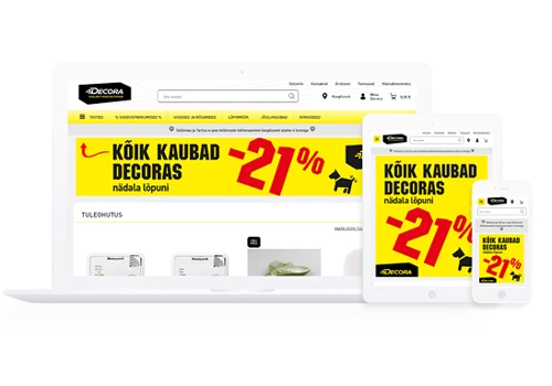 Decora e-shop on Magento 2 Commerce