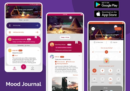 Personal Diary, Mood & Activity Tracking