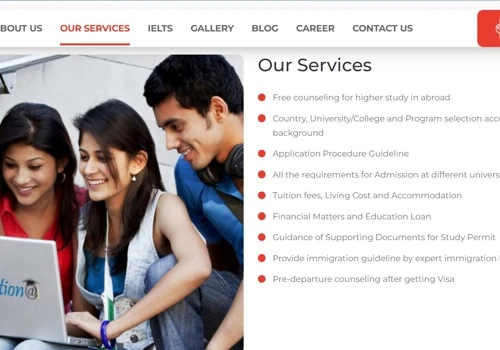 Education At Consultancy Website