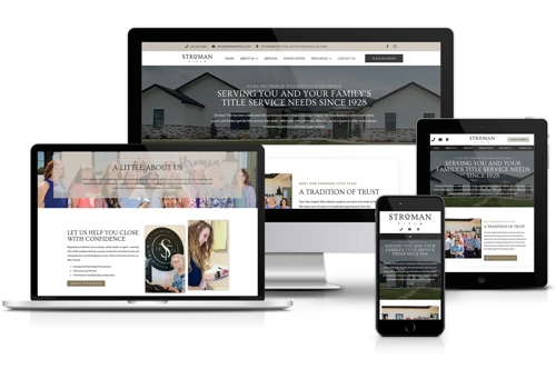Photography & Website Design Project - Stroman Title
