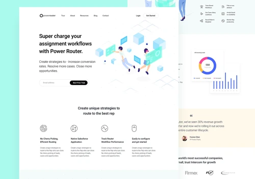 Power Router Website