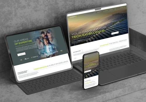 Webflow Design & Dev for a prominent IT Company