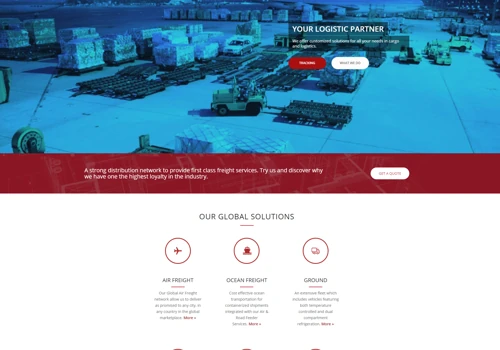 Website for GDL Logistics