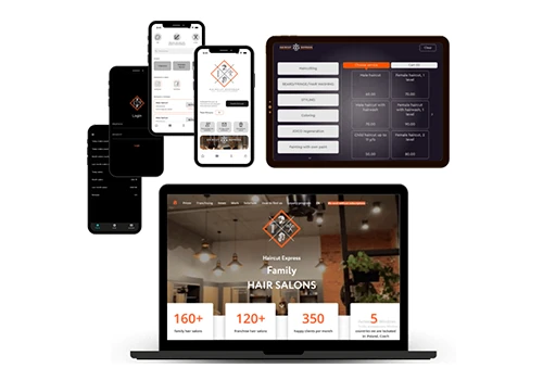 Full Business Automation for 150+ haircut salons