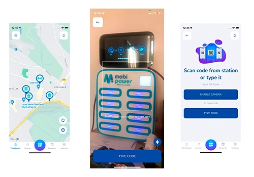 Charge&go Service - powerbank sharing application