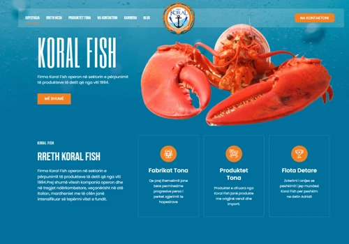 Koral Fish Website & Social Media Marketing