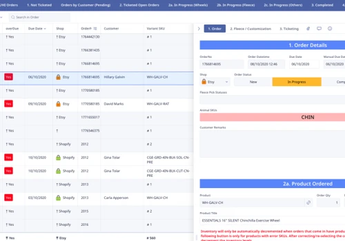 Custom Inventory System for Pet Shopify store
