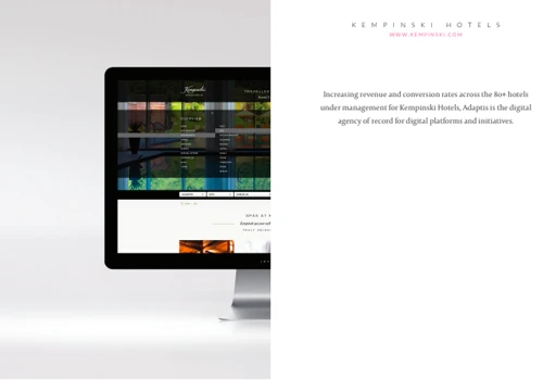 Adaptis - Digital Partner of Kempinski Hotels