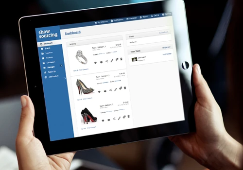 Software solution for marketing specialists, allowing to look for products fastly, share it to colleagues and add to sales catalogues.