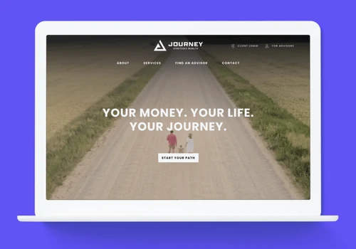 Branding & Site Redesign, Journey Strategic Wealth