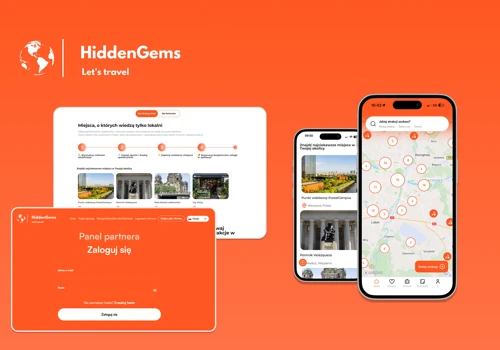 Hidden Gems - App & Web Application + landing page