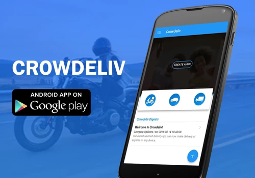 Crowdeliv Mobile App Development