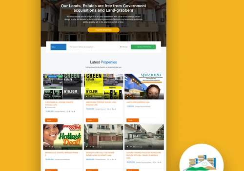 Timeview Properties Estates and Apartment Listing Web App