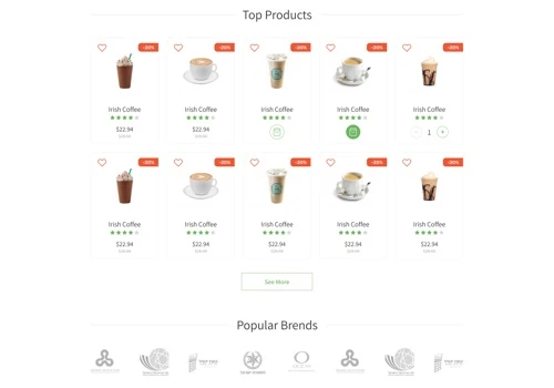 CafeBar Website Redesign