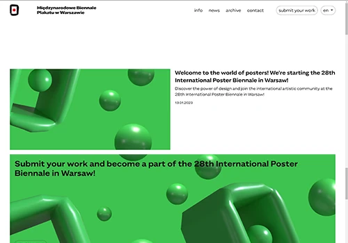 International Poster Biennale in Warsaw