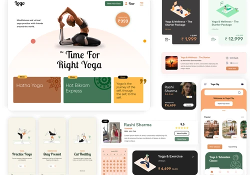 UI/UX BRANDING KIT + WEB DESIGN