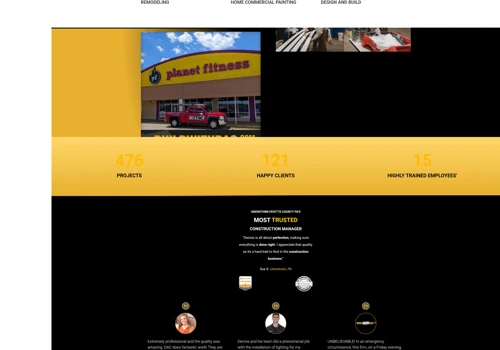 Web Dev & Digital Marketing for Construction Company﻿