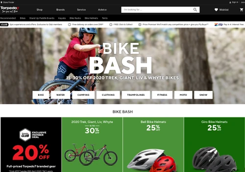 Torpedo7 eCommerce Site