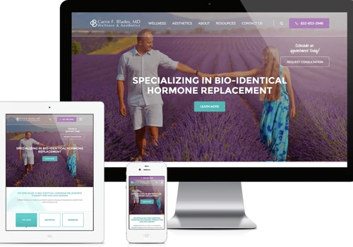 Blades Wellness Website