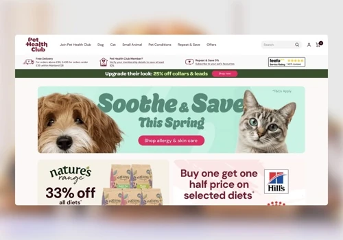 Pet Health Club - Shopify Plus Migration