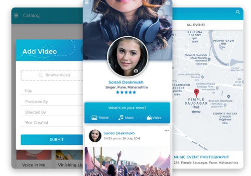 Social networking app