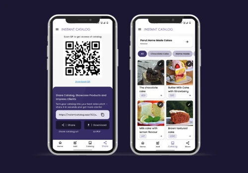 Instant - Product Catalog Builder app