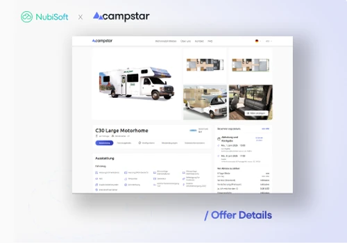 Campstar - The Travel Startup Powered by NubiSoft