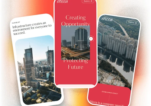 Eticca Website Redesign