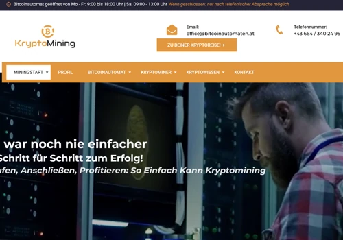 Kryptomining Web Development