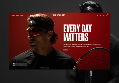 Branding and Website for an Activewear brand