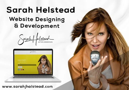 Sarah Halstead's Web Journey with Peachy Digitals