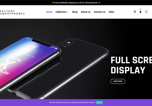 Smartphone Dropshipping Store