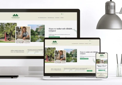 Trädgårdscoachen - Web Design