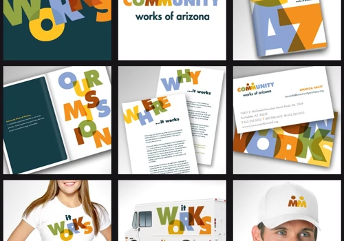 Community Works of Arizona Brand Identity