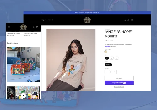 Modedehr Shoppe | Shopify Store