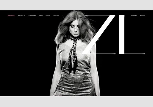 Ecommerce web design for Zoë Law