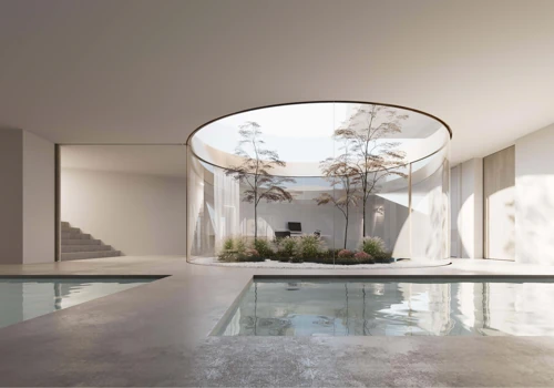Rendering house interior Zürich