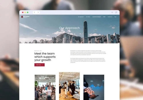 HB Ventures Web Design Project