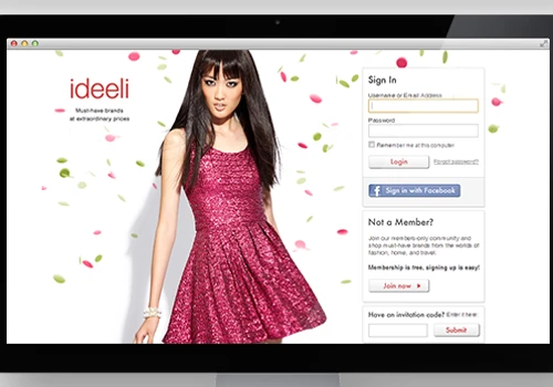 E-commerce daily deals platform