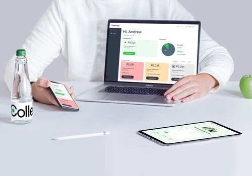 Website, dashboards & brand image for Collectius