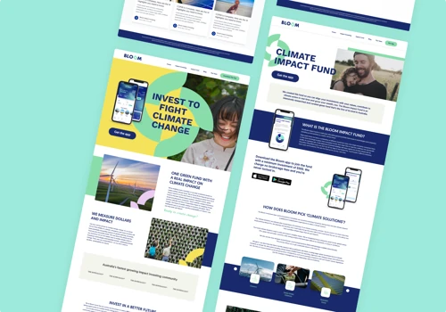 Helping Bloom with our end-to-end design services