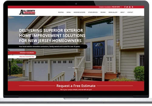 ROOFING COMPANY WEBSITE