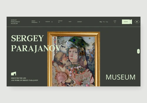 Parajanov Museum E-commerce Website Development