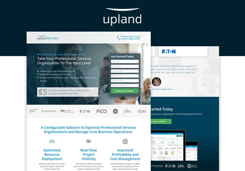 Upland Software | Landing Page Design & Copywriting