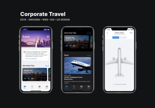 Design of a corporate travel booking application