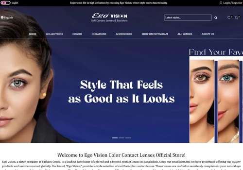 Ecommerce Platform for Lense Business
