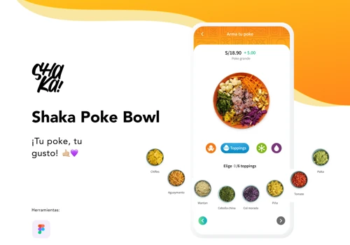 Shaka Poke Bowl - Hawaiian Food App