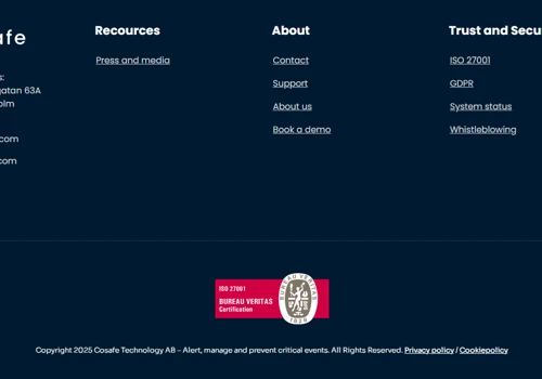 Crisis Management Web Application